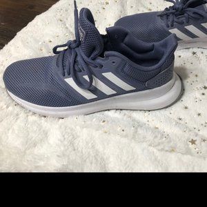 Adidas running shoes- Periwinkle-W 6.5 (runs large